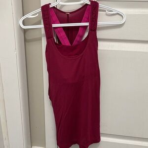 Lululemon Athletica Pink Tank Top